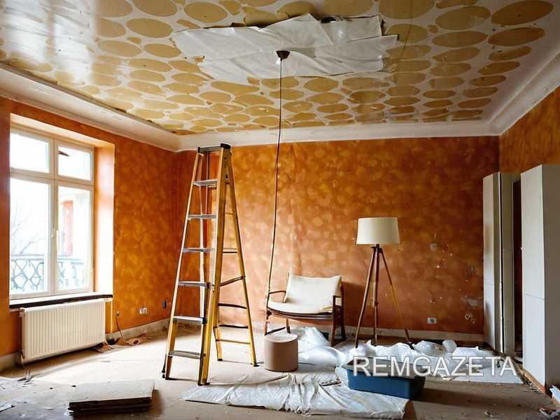 Разметка стен с учетом размещения бордюров и вставок