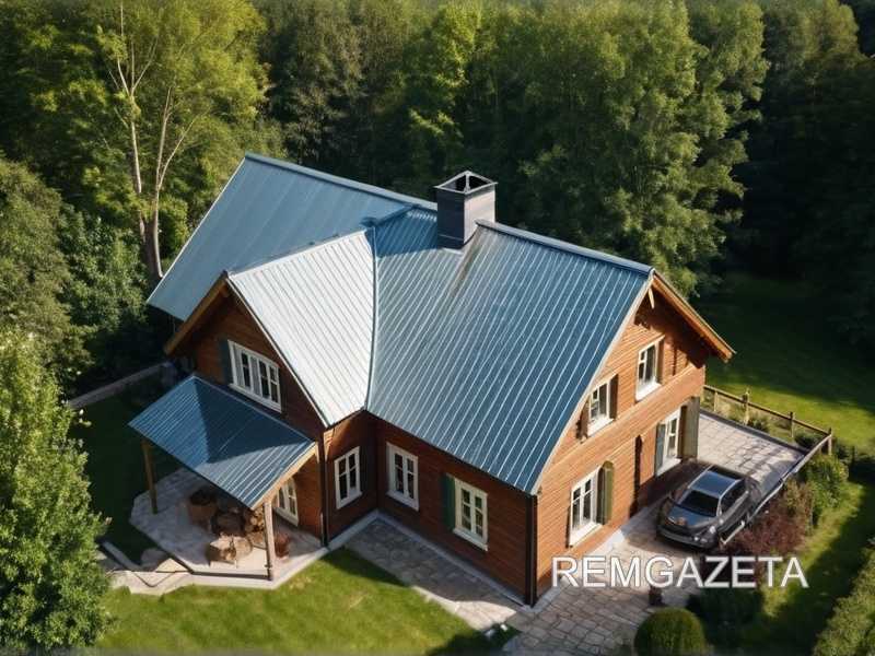 Типы кровельных покрытий, подходящих для крыш с мансардными и эркерными окнами