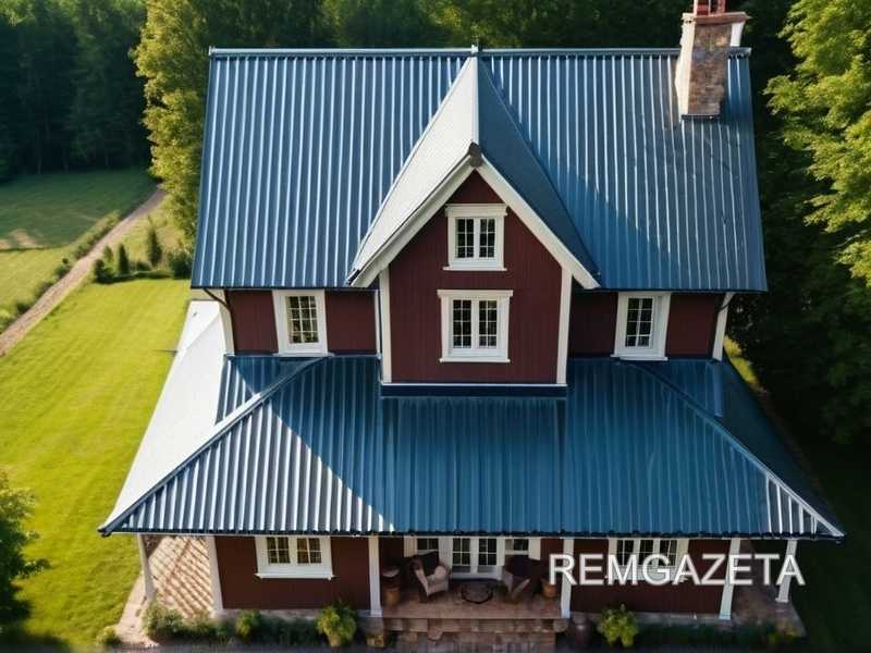 Расчет стропильной системы для сложных форм крыш