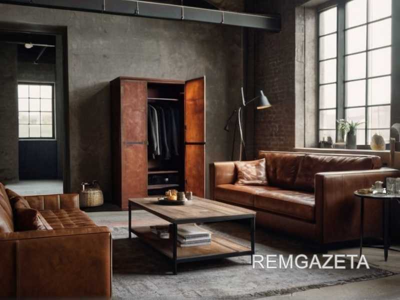 3. Распределение мебели по периметру