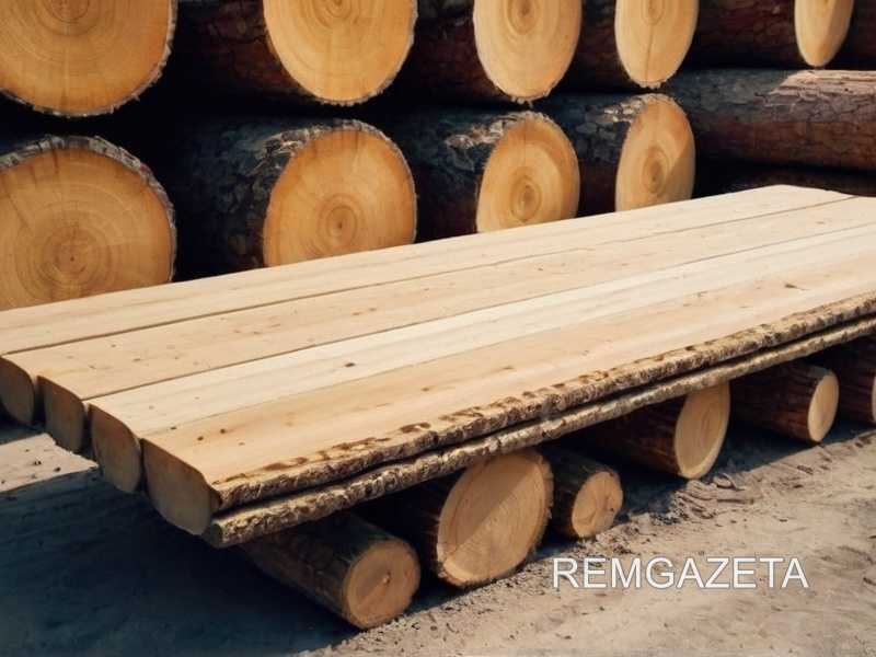 Подготовка древесины для изготовления скамейки