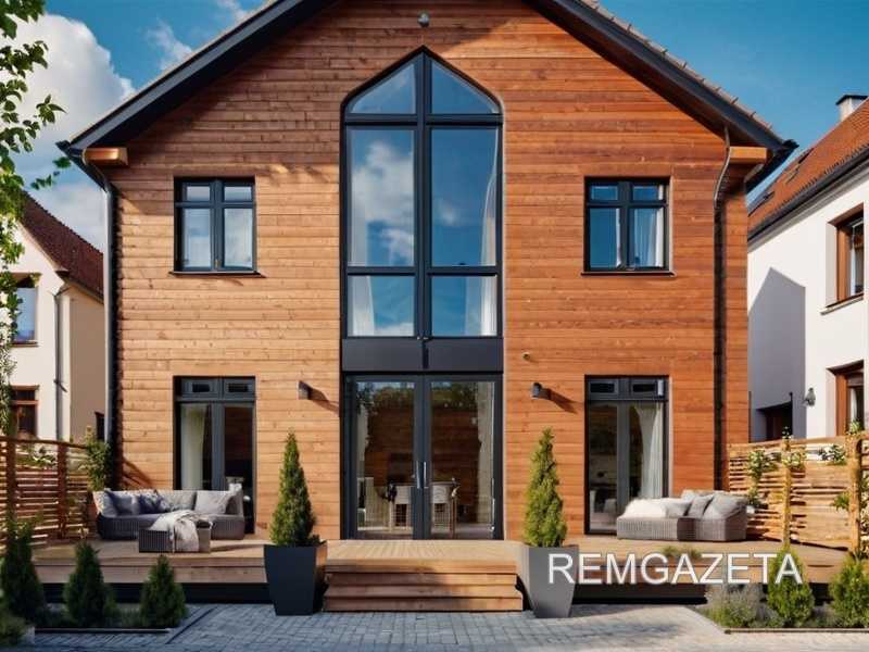 Применение декоративных элементов для акцентирования входной группы