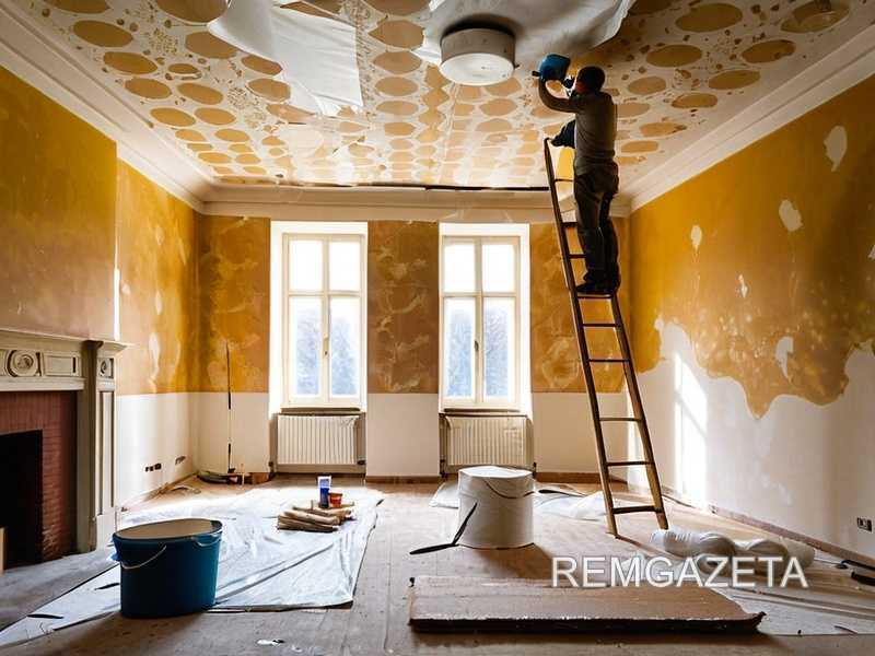 Чем отличаются монтажные работы натяжных и гипсокартонных потолков
